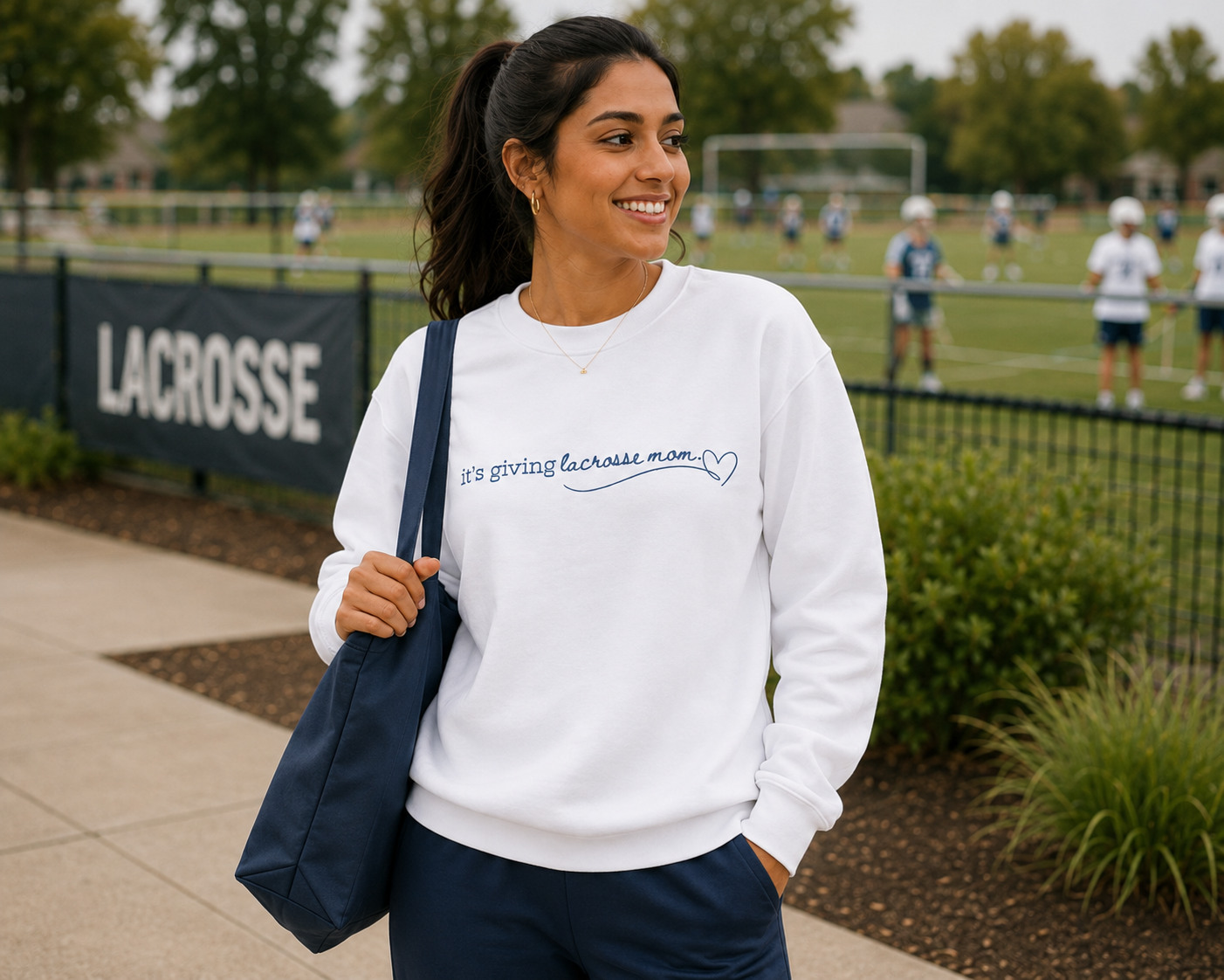 The Lacrosse Mom Sweatshirt